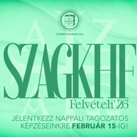 Felvételi 2026 – már lehet jelentkezni a Szent Atanáz Görögkatolikus Hittudományi Főiskola képzéseire